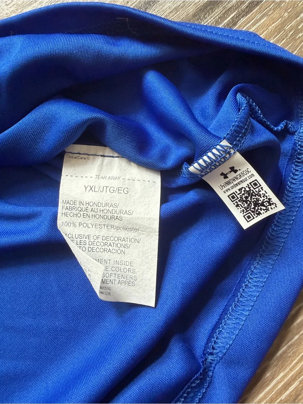 Under Armour bold blue